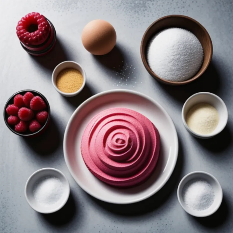Ingredients for Raspberry Roll Cake