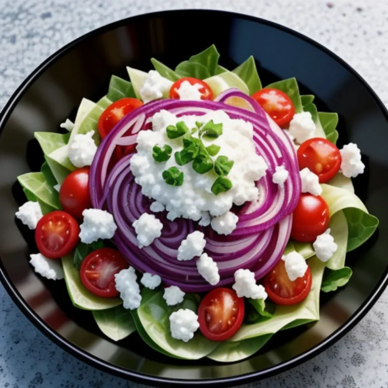 Salad with Grand Veneur Dressing