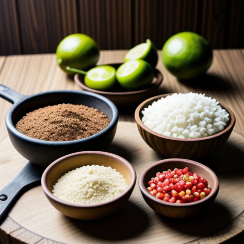Ingredients for Salsa de Tamarindo