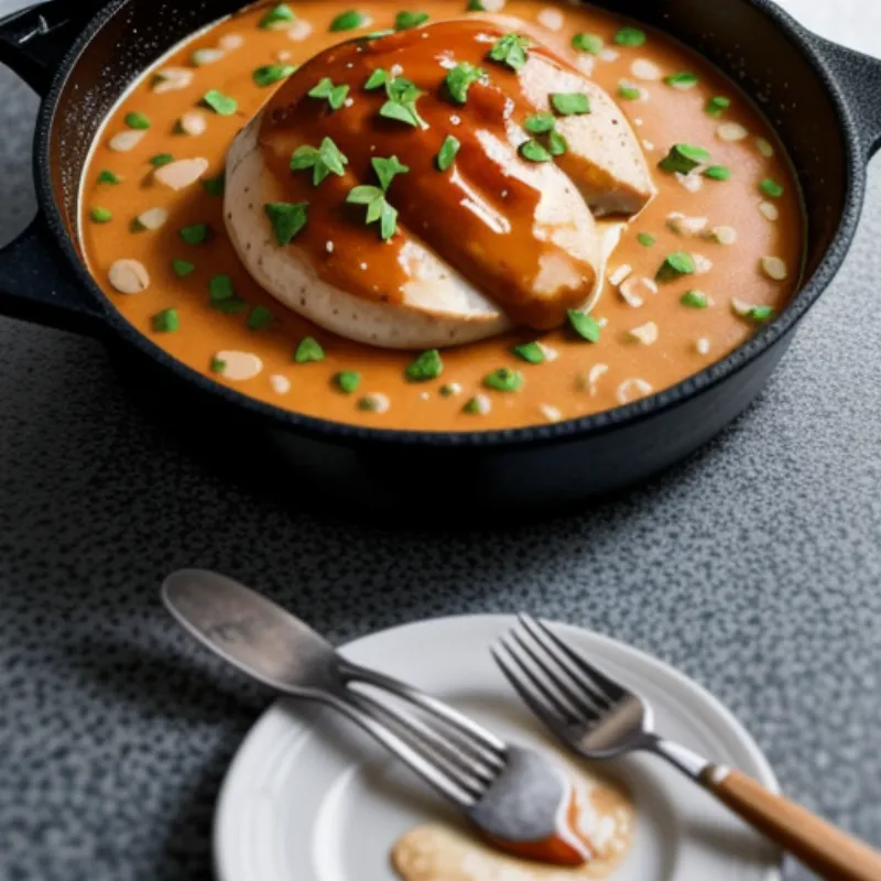 Sauce Chasseur with Chicken