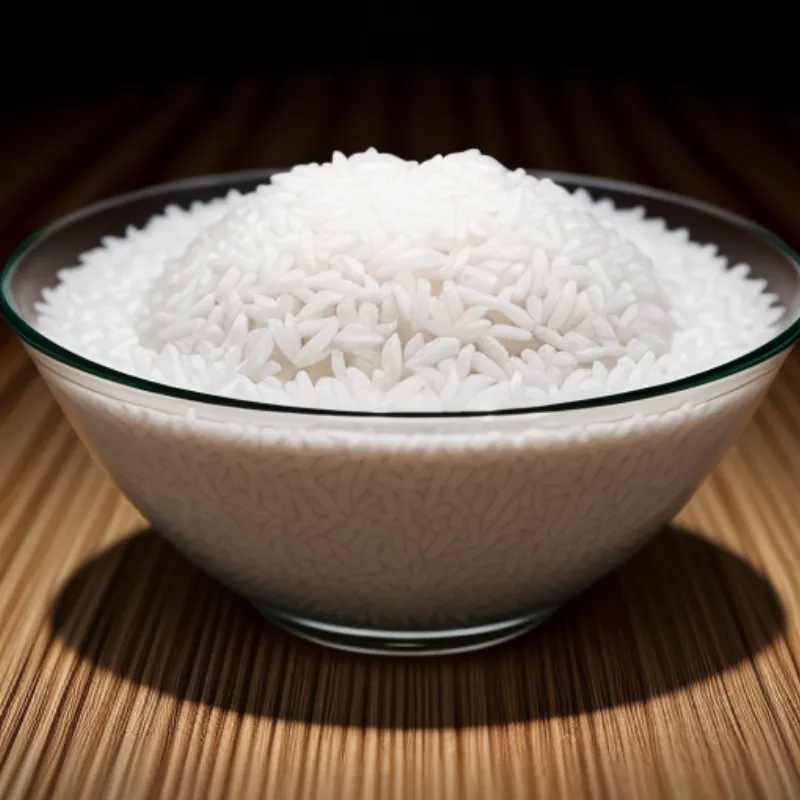 Bowl of Soaked Rice