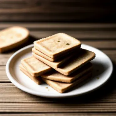 Homemade Sourdough Crackers