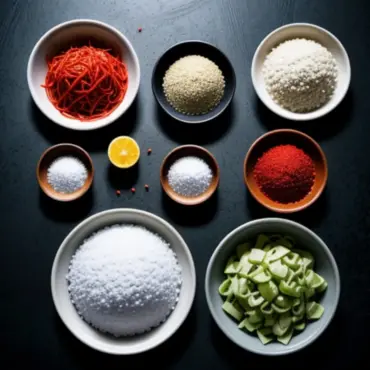 Spicy Szechuan Stir-Fry Ingredients