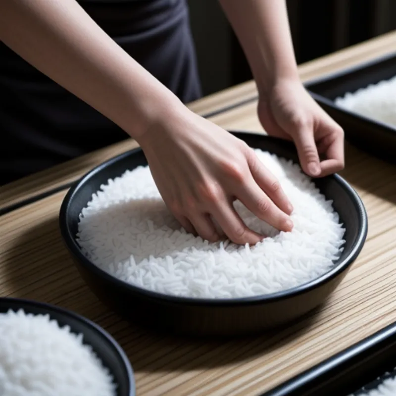 Steaming Rice for Koji