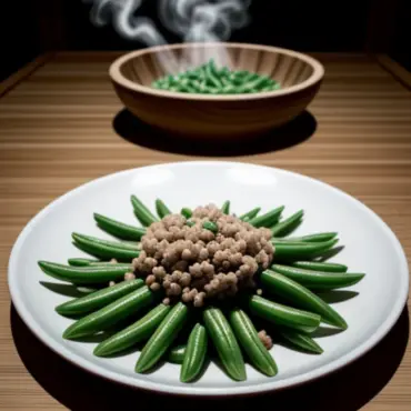 Stir-fried Green Beans with Minced Pork