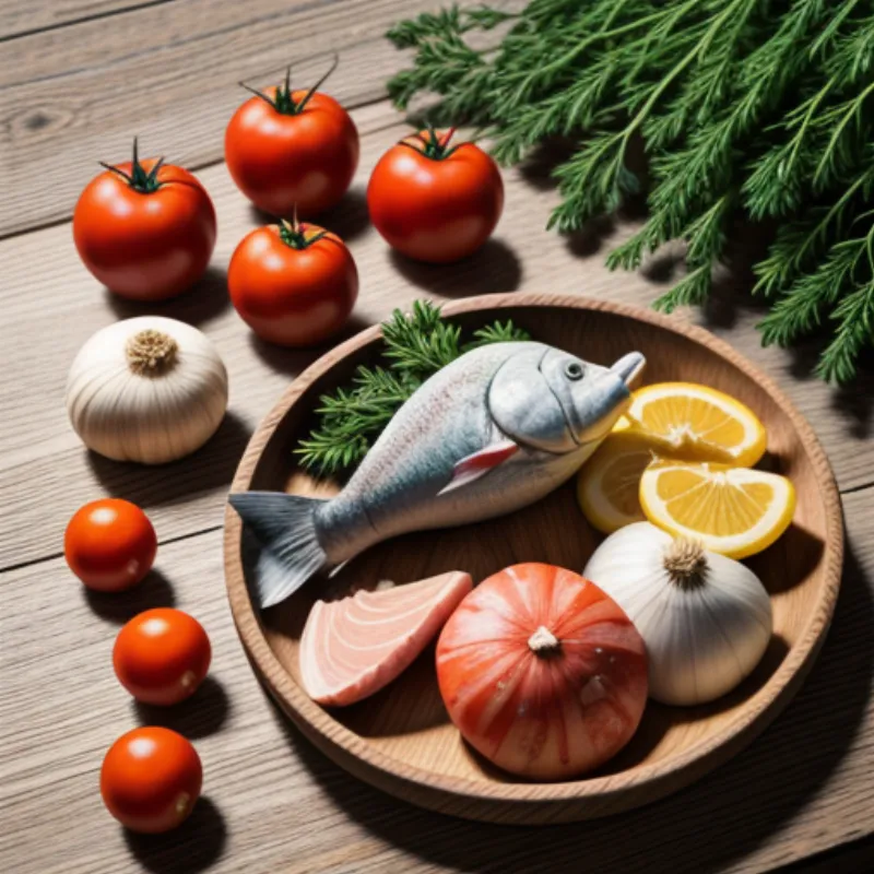 Fresh Ingredients for Sugo ai Frutti di Mare
