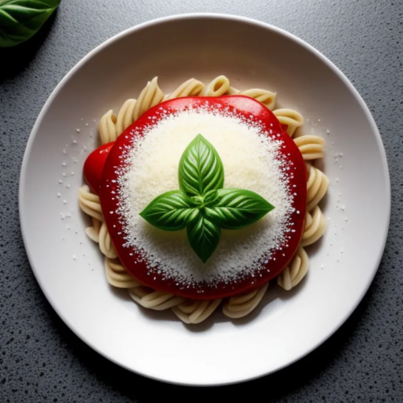 Sugo alla Caprese served with pasta