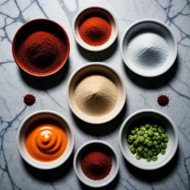 Tandoori spice dressing ingredients