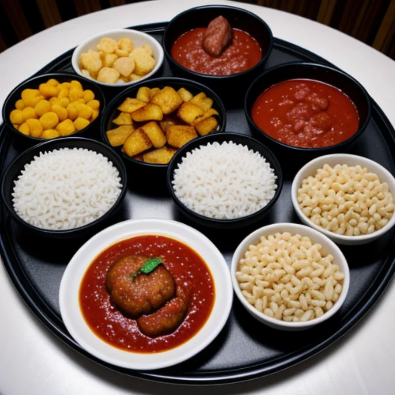 Tanzanian Food Platter