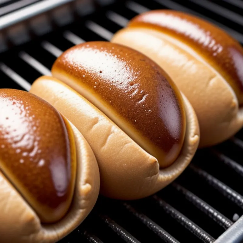 Perfectly Toasted Hot Dog Buns