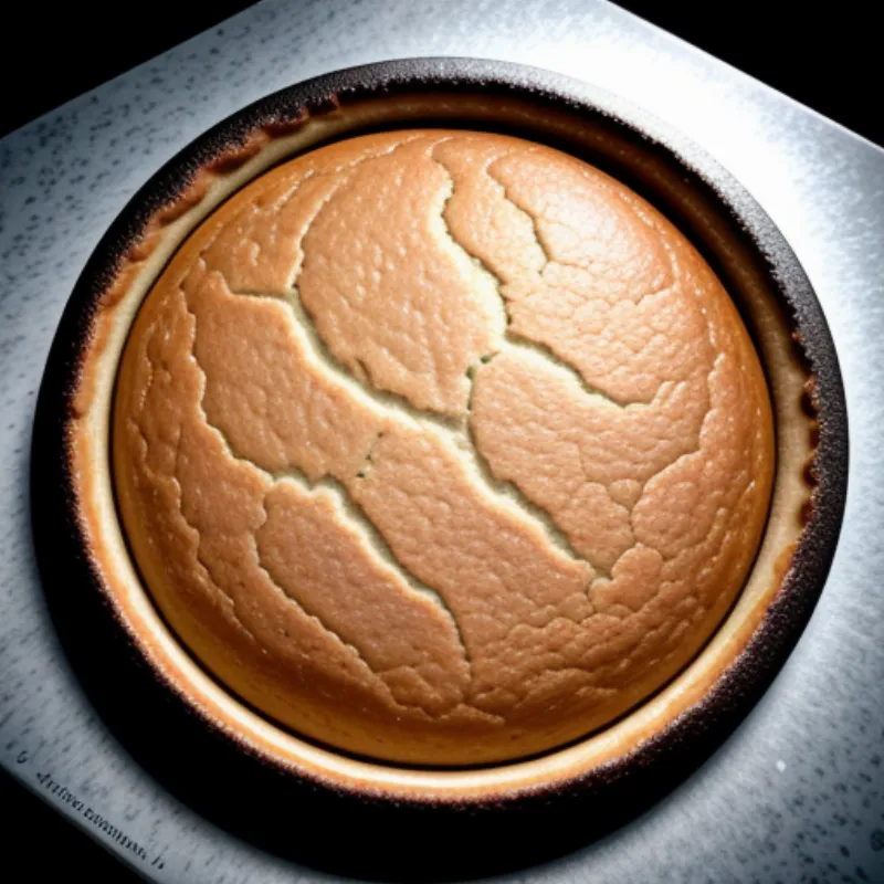 Golden Toscakaka Crust in a Springform Pan