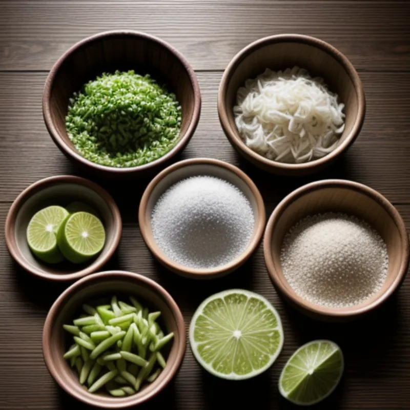 Tra Chanh Ingredients