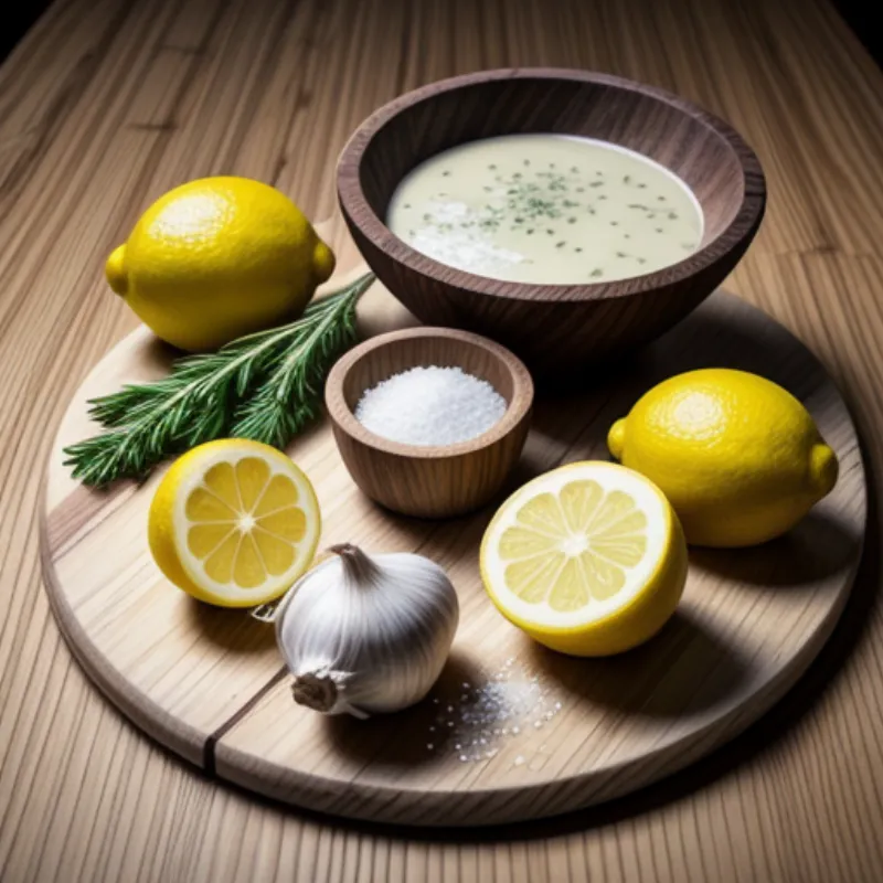 Ingredients for Lemon Sauce