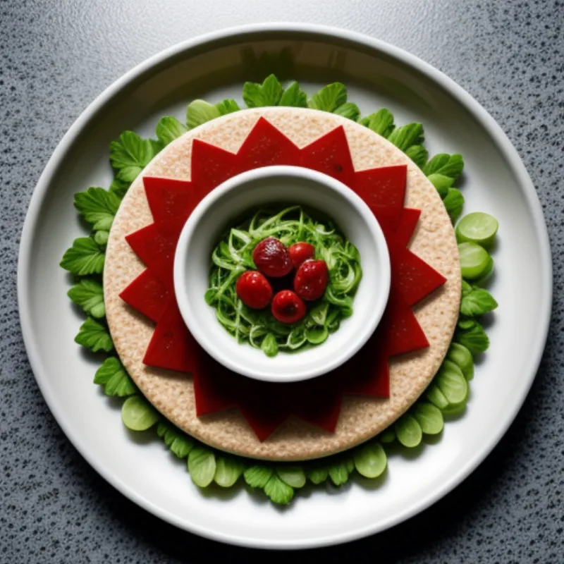 Water Chestnut Salad Platter