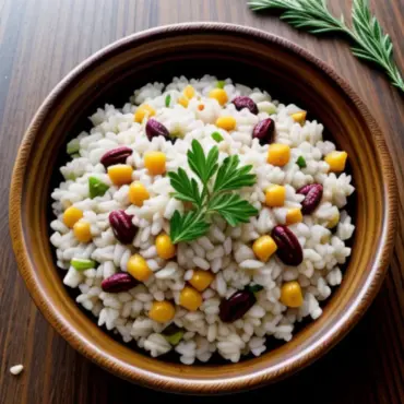 Wild Rice Salad Ingredients