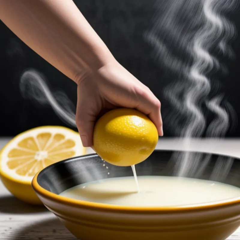 Zesting a Lemon for Sorbet