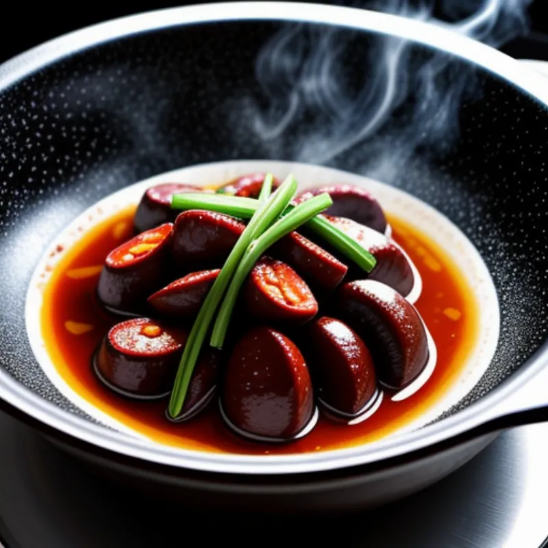Yu Xiang Eggplant Cooking Process